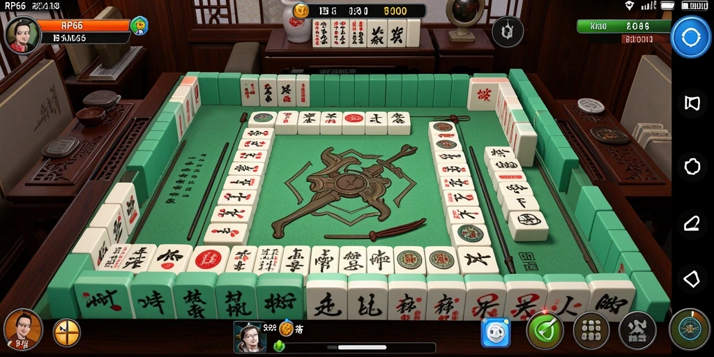Tampilan screenshot dari gameplay Mahjong yang seru dan menarik.