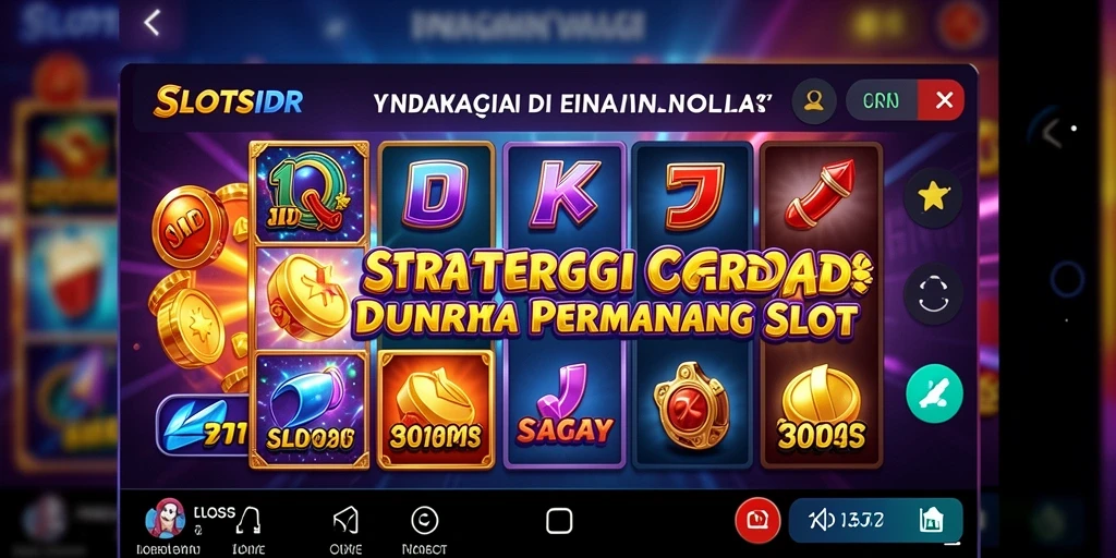 Tampilan gameplay SLOTSIDR yang penuh strategi dan aksi.
