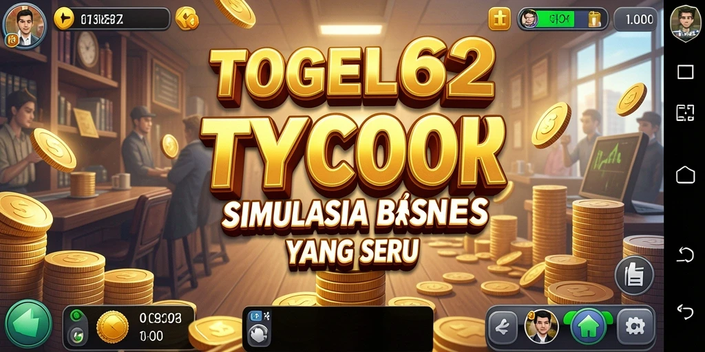 Gameplay TOGEL62 yang menampilkan simulasi bisnis yang seru.